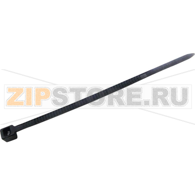 Стяжки кабельные 120 мм, черные, 100 шт TRU Components 1577920 