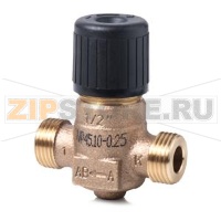 VVP45.10-0.25 - 2-ходовые седельные клапаны, внешняя резьба, PN16, DN10, kvs 0.25 Siemens VVP45.10-0.25