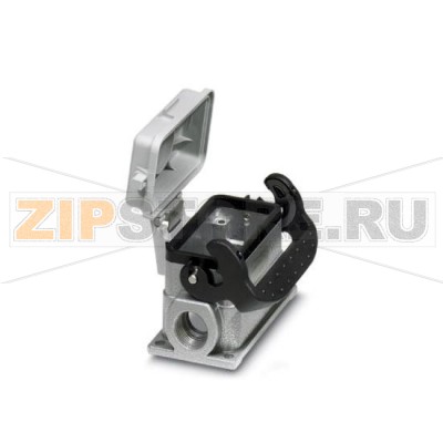Приборный корпус с одной защелкой Phoenix Contact HC-B 6-SMLD-52/O2PG16 высота 52 мм, без резьбового соединения, 2x Pg16, с защитной крышкой.Минимальный заказ: 10 шт.Упаковка: 10 шт.