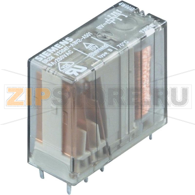 Реле электромагнитное 24 В/DC, 6 А, 1 шт TE Connectivity 1-1393258-5 