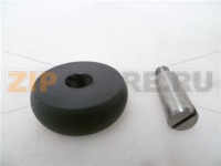 RUOTA ø 25 mm CON PERNO ø 7 mm M5