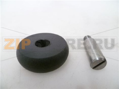 RUOTA ø 25 mm CON PERNO ø 7 mm M5 