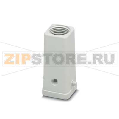 Сальниковый корпус HEAVYCON D 7 Phoenix Contact HC-D 7-TFL-57/O1M20G/PA для крепления одной защелкой, высота 57 мм, с патрубком, прямое подключение кабеля, РА.Минимальный заказ: 10 шт.Упаковка: 10 шт.