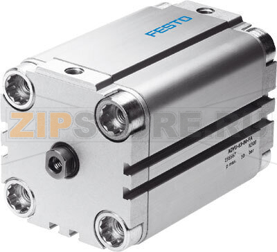 Пневмоцилиндр компактный Festo ADVU-50-80-P-A 