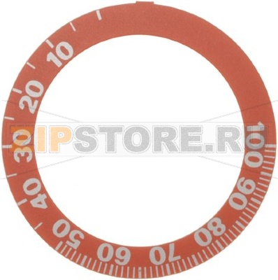 ПРИЛЕПЛЯЕМЫЙ ДИСК, КРАСНЫЙ, К РУЧКЕ 0-100°C 