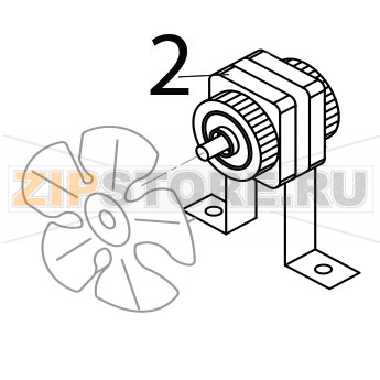 Мотор вентилятора воздушный 220/240V 50 Hz Brema C 80 Мотор вентилятора воздушный 220/240V 50 Hz для&nbsp;льдогенератора Brema C 80Запчасть на деталировке под номером: 2Название запчасти Brema на английском языке: Fan motor air 220/240V 50 Hz C 80.