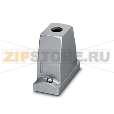 Стандартный сальниковый корпус HEAVYCON ADVANCE В16 с порошковым покрытием Phoenix Contact HC-B 16-TMS-100/O1STM32G-STA с винтовым креплением, высота 100 мм, с резьбой 1x M32, прямой ввод кабеля.Минимальный заказ: 10 шт.Упаковка: 10 шт.