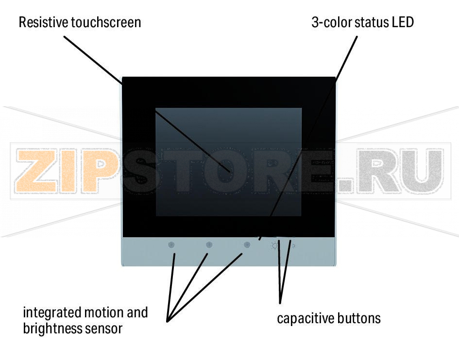 Standard Line Touch Panel 600; 14.5 cm (5.7"); 640 x 480 pixels; 2 x ETHERNET, 2 x USB, CAN, DI/DO, RS-232/485, Audio; Control Panel Wago 762-4302/8000-002 PIO3 hardware configuration2 x ETHERNET port for connecting to field devices and the engineering tool2 x USB port for optional connection of a USB stick, mouse or keyboardAudio interface for connecting a headphone or loudspeakerCAN for controlling field devicesRS-232/485 interface for controlling field devices equipped with a serial interface4 x digital input/output for reading/triggering digital signalsPower-failure-proof storage component...