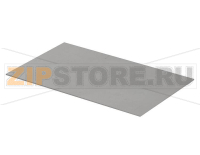 Плата передняя, 2 mm, алюминий, прозрачно анодированный Bopla BO FP 60033