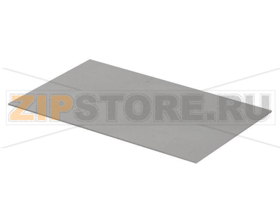 Плата передняя, 2 mm, алюминий, прозрачно анодированный Bopla BO FP 60033 