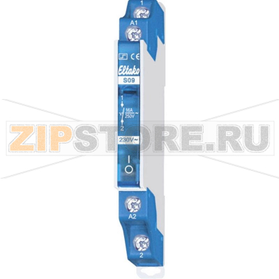 Реле импульсное на DIN-рейку 230 В, 8 А, 1 шт Eltako S09-12V 