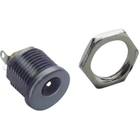 Штекер низковольтный 2 мм, 6.3 мм, 1 шт TRU Components 1582381