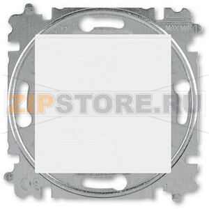 Выключатель одноклавишный, белый ABB 2CHH590145A6003 