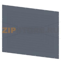 SIVACON, Roof, with Ventilation openings with Ventilation openings IP40, W: 1200 mm, T: 1000 mm, zinc-plated Siemens 8MF1020-2UD30-0A