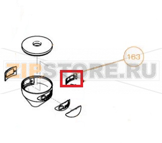 Finger Protecter Cunill Machigan        Finger Protecter Cunill MachiganЗапчасть на сборочном чертеже под номером: 163Название запчасти Cunill на итальянском языке: Finger Protecter Cunill Machigan