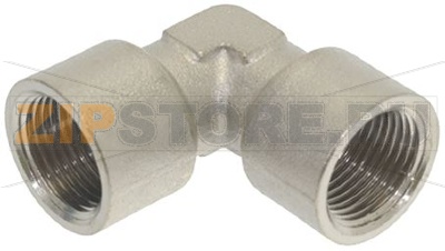 L-ОБРАЗНОЕ СОЕДИНЕНИЕ НИКЕЛИРОВАННОЕ Ø 3/8&quot;F-3/8&quot;F 