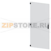 SIVACON, door, left, IP55, H: 2000 mm, W: 800 mm, RAL 7035, Protection class 1 Siemens 8MF1080-2UT15-0BA2