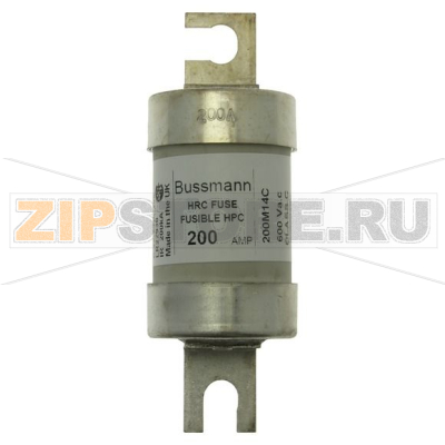 Предохранитель, 200 A, AC 660 В, DC 400 В, 80 кА, BS88, 38x120 мм, gL/gG, BS, 94 мм Eaton 200A IND 