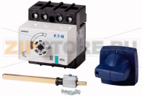 Разъединитель силовой, DMM, 40 A, 4-полюсн Eaton DMM-40/4+SK
