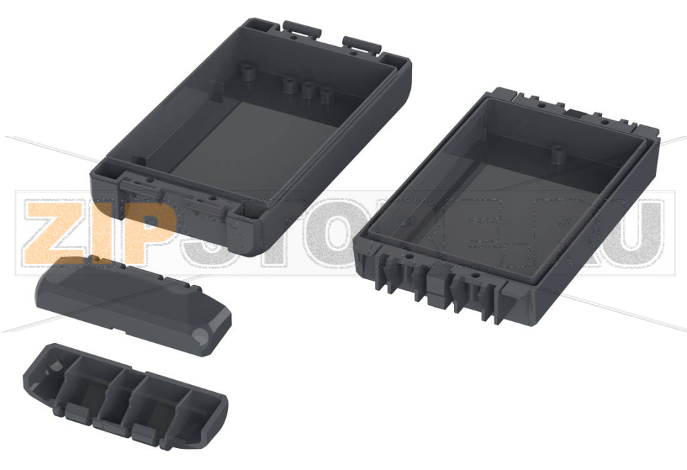 Корпус, 151x80x40 мм, поликарбонат UL 94 V0, одноцветный Bopla B 140804 PC-V0 7024 