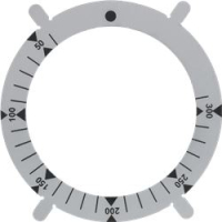 KNOB DISC 50-300°C