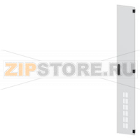 SIVACON, door, on the right, ventilated, IP20, H: 2200 mm, W: 300 mm, RAL 7035, Protection class 1 Siemens 8MF1230-2UT14-1BA2