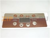 ADHESIVE SCREEN-PRINTED CONTROL MEMBRANE