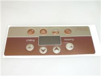 ADHESIVE SCREEN-PRINTED CONTROL MEMBRANE