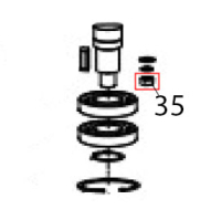 Hex nut Hurakan HKN-20SN