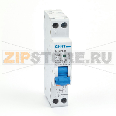 Дифавтомат 40 А, 30 мА, 6 кА Chint NB2LE 