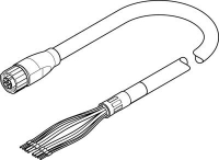 Кабель электродвигателя 15 м Festo NEBM-M16G8-E-15-Q9-LE8-1