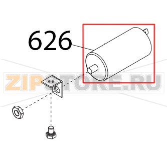 Condensatore SG300, 10 uF, codolo M8 Sirman Palladio 300 Condensatore SG300, 10 uF, codolo M8 Sirman Palladio 300Запчасть на деталировке под номером: 626