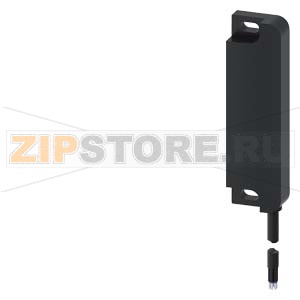 Выключатель с магнитным приводом Контактный блок 25 x 88 мм для левой петли двери Контактные элементы: предохранительные контакты 2 НЗ Сигнальный контакт 1 НЗ с соединительным кабелем 3 м без светодиода. Подходящий электромагнит 3SE6714-2CA или со смещени 