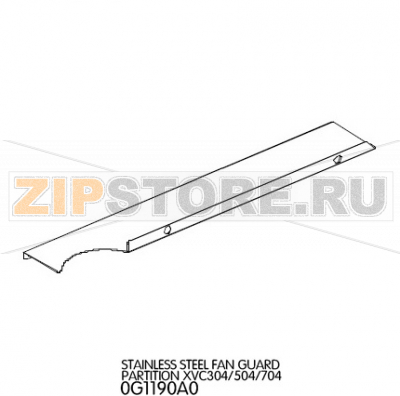 Stainless steel fan guard partition Unox XVC 304 Stainless steel fan guard partition Unox XVC 304Запчасть на деталировке под номером: 6Название запчасти на английском языке: Stainless steel fan guard partition Unox XVC 304