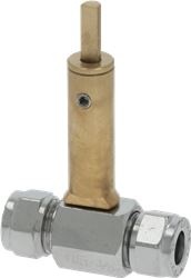 КРАН ПОДВОДА ВОДЫ Ø 3/8 ДЮЙМА MM 