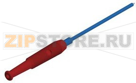 Щуп тестовый 2 мм, красный Hirschmann PRUEF 1 RED 