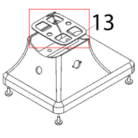 Guarnizione base Sirman TC 12 E