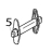 Label roller, MOQ 5 pcs TSC TTP-244 Pro