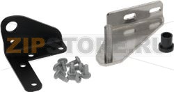 HINGE KIT TOP RT TDR GLASS 