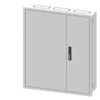 ALPHA 400 НАСТЕННЫЙ РАСПРЕДЕЛИТ.ШКАФ ПУСТОЙ МОНТИР. ПОД ШТУКАТУРКУ ПРЕДВАРИТ. СОБРАННЫЙ IP31 1КЛАСС RAL 7035 В=1400 Ш=800 Г=210 Siemens 8GK1121-7KK32