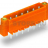 MCS MIDI Classic Вилка THT; 1.0 x 1.0 mm solder pin; прямые; Резьбовой фланец; Шаг контактов 5,08 мм; 14-пол.; оранжевые Wago 231-344/108-000 - MCS MIDI Classic Вилка THT; 1.0 x 1.0 mm solder pin; прямые; Резьбовой фланец; Шаг контактов 5,08 мм; 14-пол.; оранжевые Wago 231-344/108-000