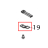 Gap sensor fixing plate, MOQ 5 pcs TSC TTP-323