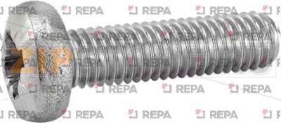 HEAD SCREW POZIDRIVE M5X16 - 200PCS 