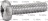 HEAD SCREW POZIDRIVE M5X16 - 200PCS