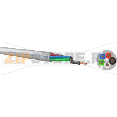 Кабель соединительный 500 В, PVC (Ø) 5.9 мм Kabeltronik 424P51105 