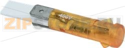 LAMPADA SPIA ARANCIO 400V 