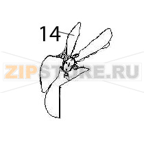 Fan Angelo Po DS51M Fan Angelo Po DS51MЗапчасть на деталировке под номером: 14