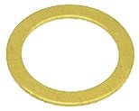 ШАЙБА ПЛОСКАЯ ЛАТУННАЯ Ø 13X9X0,5 ММ 