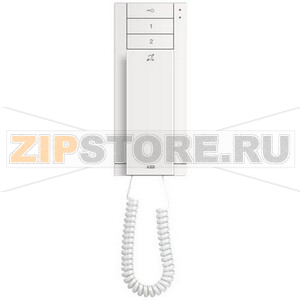 Видеопанель с трубкой и индукционной петлей, 3 кнопки ABB 2TMA070020W0062 