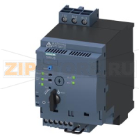 РЕВЕРСИВНЫЙ КОМПАКТНЫЙ ПУСКАТЕЛЬ SIRIUS С ИНТЕРФЕЙСОМ IO-LINK, UI 690B, 32 A, 24 V DC,РЕГУЛИРОВКА РАСЦЕПИТЕЛЯ ПЕРЕГРУЗКИ  3... 12 A, IP20, СИЛОВАЯ ЦЕПЬ: ВИНТОВЫЕ КЛЕММЫ, ЦЕПЬ УПРАВЛЕНИЯ: ВИНТОВЫЕ КЛЕММЫ Siemens 3RA6500-1DB42